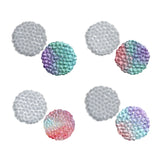 4Pcs Crystal Epoxy Diamonds Coaster Mirror Silicone Mold for Resin Casting