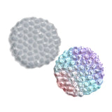 4Pcs Crystal Epoxy Diamonds Coaster Mirror Silicone Mold for Resin Casting