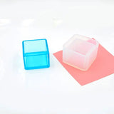 4Pcs DIY Box Silicone Resin Molds Kit Mini Round Square Flower Pot Storage Mold