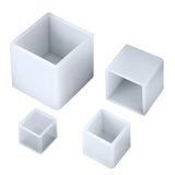 4Pcs Silicone Square Ornaments Molds DIY Crafts Adornments