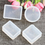 4Pcs DIY Water Ripple Silicone Molds Epoxy Resin Necklace Pendant Casting Kit