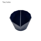 4Pcs Silicone Measuring Cups Mixing Cup For Dispensing Crafts,Blue
