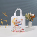 4Pcs Eid Mubarak Gift Bags, Ramadan Kareem Cookie Candy Packaging Bag