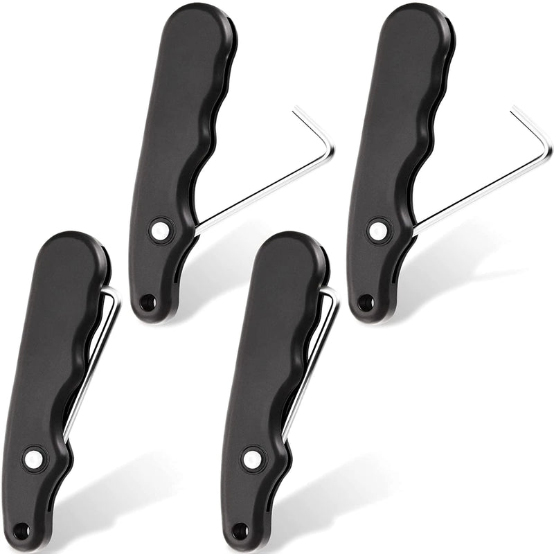 4Pcs Folding Shoe Lace Puller,Portable Lace Tightener Tool