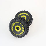 4Pcs Wheel Tire for 144001 144010 124016 124017 RC Car Upgrade Parts