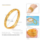 4Pcs Bride Bangles Ethiopian/France/African/Dubai Jewelry