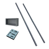 4Pcs Graphite Ingot Die 5 in 1 for Metal Jewelry Melting