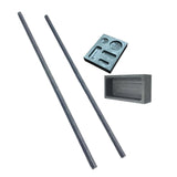 4Pcs Graphite Ingot Die 5 in 1 for Metal Jewelry Melting