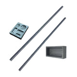 4Pcs Graphite Ingot Die 5 in 1 for Metal Jewelry Melting