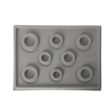 4Pcs Gray Beads Tray Boards Kit DIY Beading Bracelet Tools