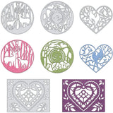 4Pcs Heart Frame Metal Cutting Dies for DIY Scrapbooking