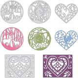 4Pcs Heart Frame Metal Cutting Dies for DIY Scrapbooking