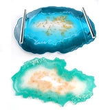 4Pcs Silicone Resin Mold DIY Fruit Tray Epoxy Coaster Mold