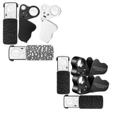 4Pcs Jewelers Loupe 30X 60X 90X Jewelry Eye Loupe Magnifier LED Light