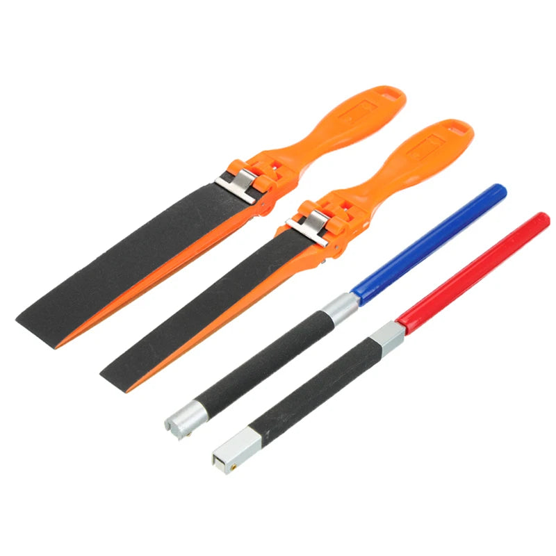 4Pcs Jewelry Tools for DIY Polishing Sandpaper Holder Round Square Ring Grinding