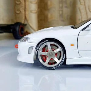 4Pcs Metal Brake Caliper Disc for 1/28 RC Touring Car K969 K989 Upgrade Parts