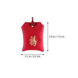 4Pcs Chinese Good Lucky Fu Bag Scented Sachet Gift Storage Bags