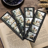4Pcs Personalized Film Roll Bookmarks DIY Wedding Album Decoration