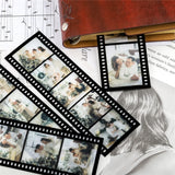 4Pcs Personalized Film Roll Bookmarks DIY Wedding Album Decoration