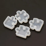 4Pcs Silicone Mould DIY Jewelry Pendant Making Tool