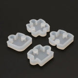 4Pcs Silicone Mould DIY Jewelry Pendant Making Tool