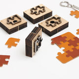 4Pcs Wooden Die Cutting Leather Mold Jigsaw Puzzle Scrapbook Embossing Jewelry