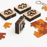 4Pcs Puzzle Wooden Die Cutting Leather Mold Leather Crafts