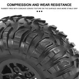 4Pcs RC Car Tires Wheel for MN D90 D91 D96 D99 MN90 MN99S 1/12 RC Car