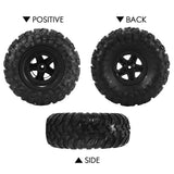 4Pcs RC Car Tires Wheel for MN D90 D91 D96 D99 MN90 MN99S 1/12 RC Car