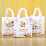 4Pcs Ramadan Kareem Gift Bags Eid Mubarak Candy Present Packaging Supplies