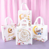 4Pcs Ramadan Kareem Gift Bags Eid Mubarak Candy Present Packaging Supplies