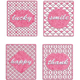 4Pcs Rectangle Frame Metal Cutting Dies for DIY Scrapbook Cards Making