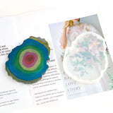 4Pcs Resin Casting Coaster Mold Silicone Molds DIY Craft Making Cup Bowl Mats