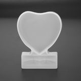 4Pcs Resin Mold For Photo Frame, Rectangle & Heart Shape Silicone Epoxy Molds