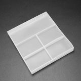 4Pcs Resin Mold For Photo Frame,Rectangle & Heart Shape Silicone Epoxy Molds