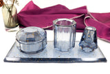 Resin Bathroom Accessories Mold Set - Toothbrush Cup & Diffuser Bottle