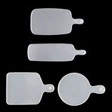 4Pcs Resin Silicone Tray Molds Kit Epoxy Resin DIY Craft Home Decor