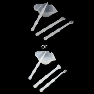 4Pcs Reusable Measuring Cups Resin Mold DIY Jewelry Tool Kit