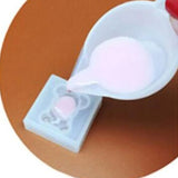 4Pcs Reusable Silicone Resin Kit Cups Tools Sticks Spoon UV Epoxy Jewelry