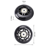 4Pcs Roller Skates Wheel 70X24mm Skate Accessories Non-Slip