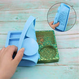 4Pcs Makeup Storage Tray Ashtray Epoxy Resin Mold Herb Spice Grinder Mould