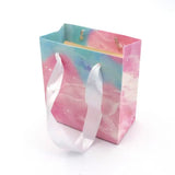 4Pcs/Set Earrings Box Craft Paper Tote Bags Carrying Cases For Jewelry Making