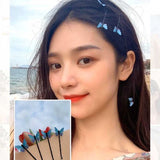 4Pcs/Set Women Girls Butterfly Hair Clips Romantic Metal Barrettes