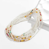 4Pcs Summer Waist Beads Chains African Belly Belt Beach Bikinis Boho Jewelry