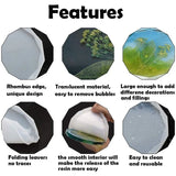 4Pcs Silicone Coaster Mold Epoxy Resin Rhombus Round Heart DIY Craft