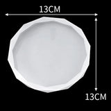 4Pcs Silicone Coaster Mold Epoxy Resin DIY Craft