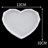 4Pcs Silicone Coaster Mold Epoxy Resin DIY Craft