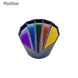 4Pcs Silicone Measuring Cups Mixing Cup For Dispensing Crafts,Blue