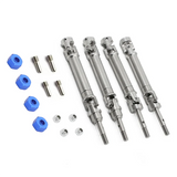 4Pcs Steel Drive Shaft CVD for 1/10 Slash Stampede Hoss RC Car Upgrade Parts