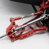 4Pcs Steel Drive Shaft CVD for 1/10 Slash Stampede Hoss RC Car Upgrade Parts